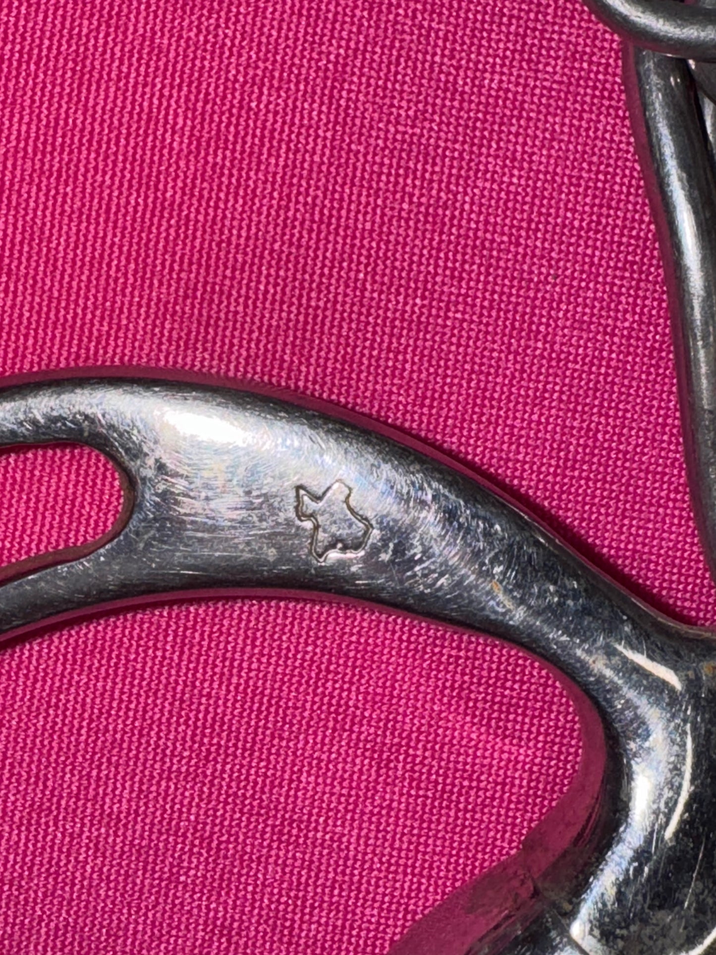 English 5" Snaffle Bit With Chain Used Sold As-Is