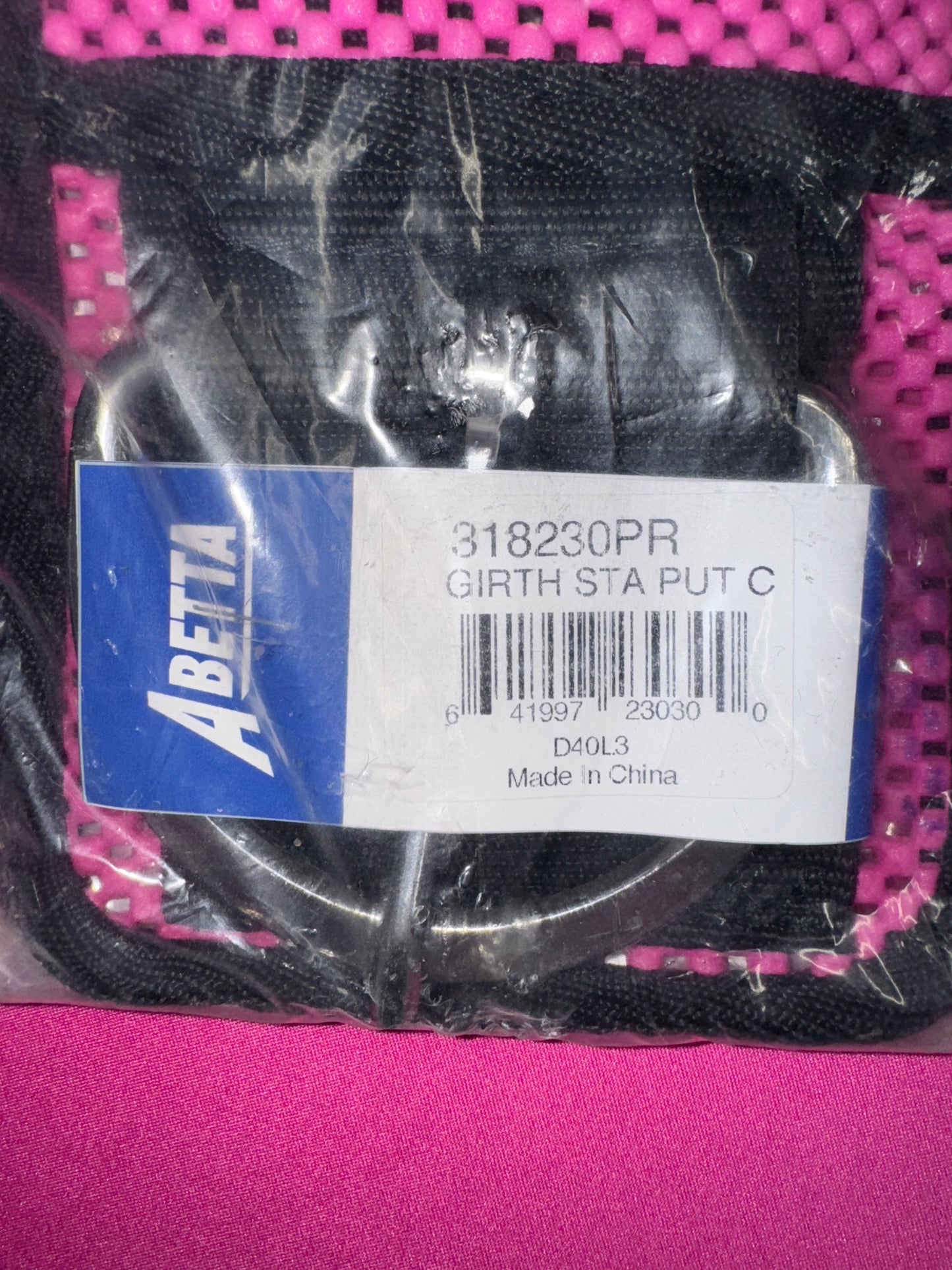 Abetta 30" Pink Cinch