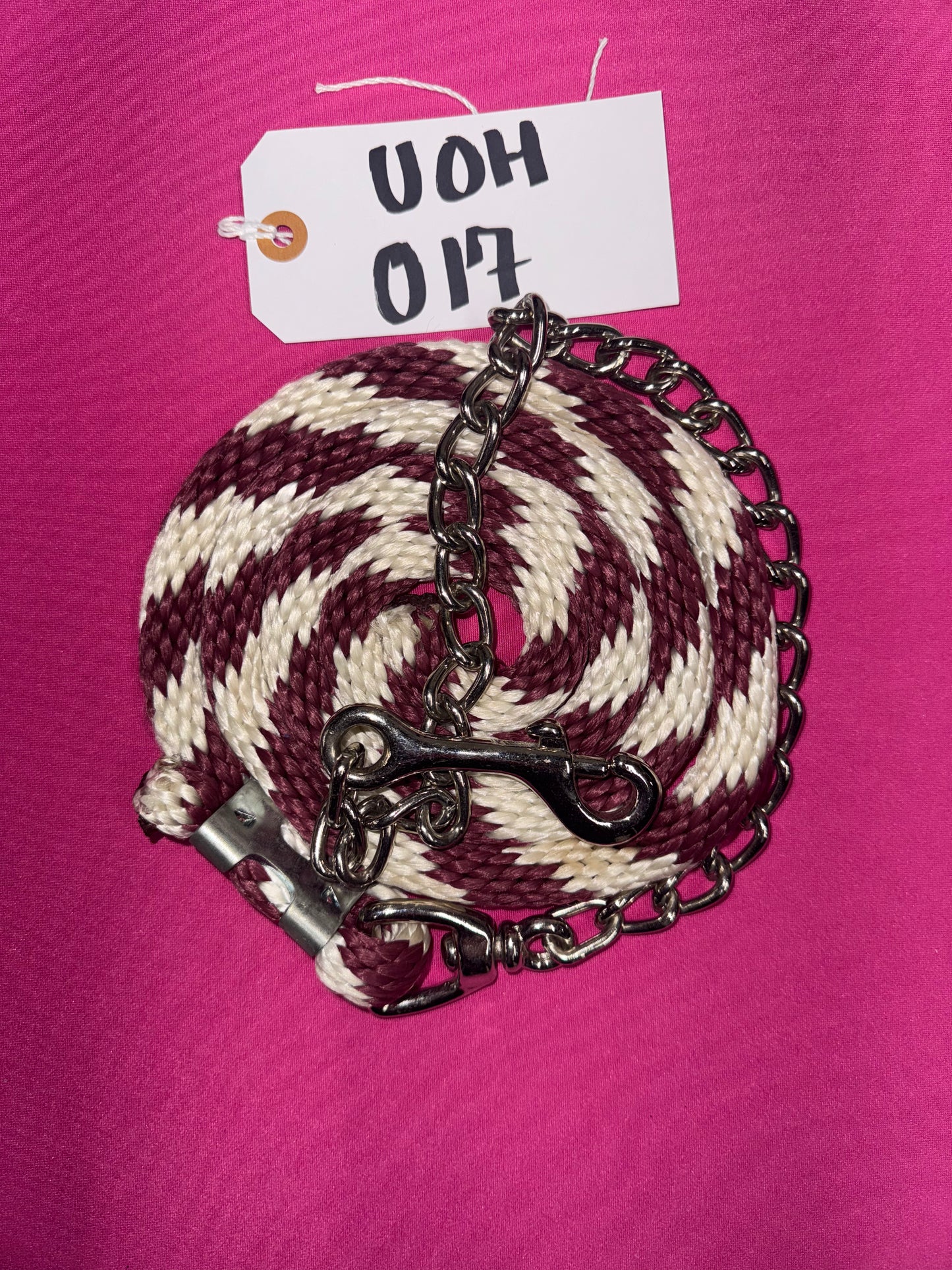 Nylon Lead Rope With Stud Chain (Copy)