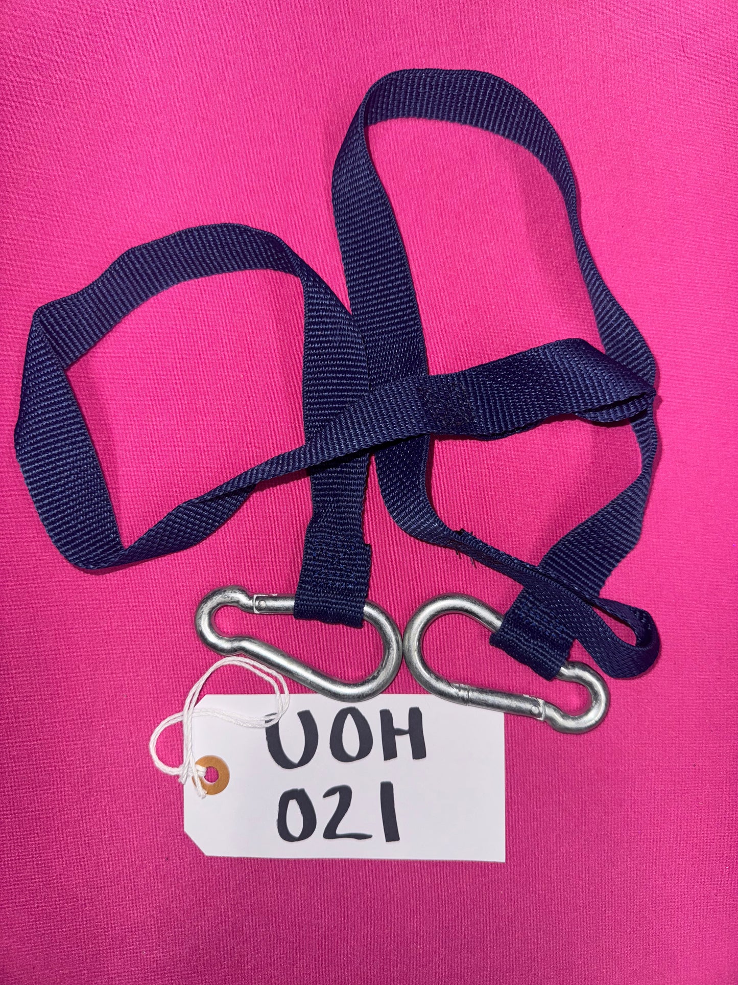Navy Blue New Bucket Holders with Snap